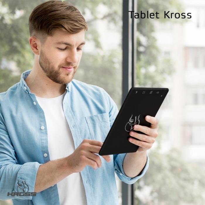 Tablet Kross 8, 32GB, 4G, Wifi, Octa Core, com Capa Protetora, Preto - KE-TB816OF