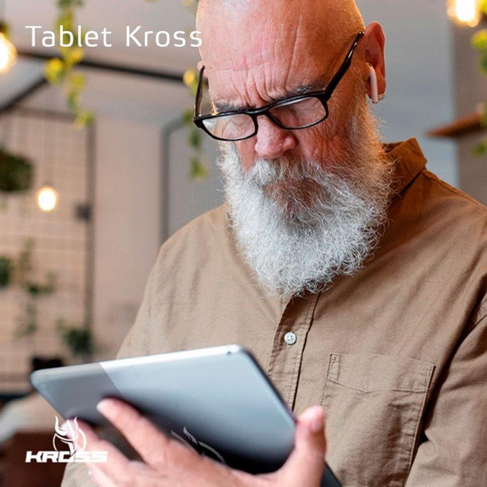Tablet Kross 10,36", 64GB, 4G, Wifi, Octa Core, Capa Protetora, Cinza - KE-TB1032OF