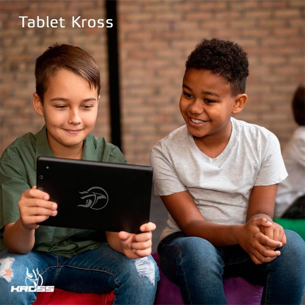 Tablet Kross 8", 32GB, Wifi, Quad Core, com Capa Protetora, Preto - KE-TB815