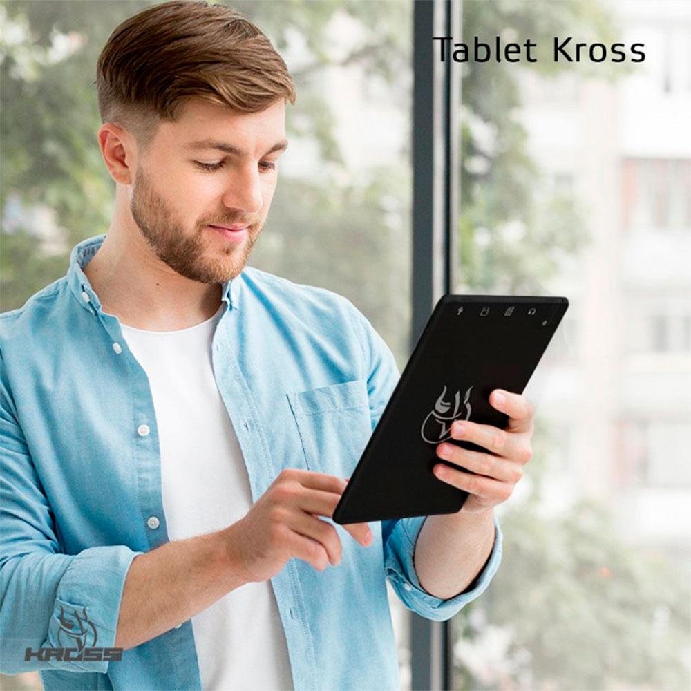 Tablet Kross 8", 32GB, Wifi, Quad Core, com Capa Protetora, Preto - KE-TB815