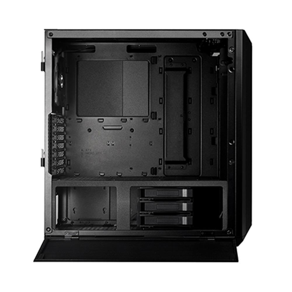 Imagem 9 de 11 do produto Gabinete Gamer Lancool Lian Li Performance, 2x Fans, Laterais em Vidro Temperado, USB-C, Preto - LANCOOL II MESH C PERFORMANCE-X