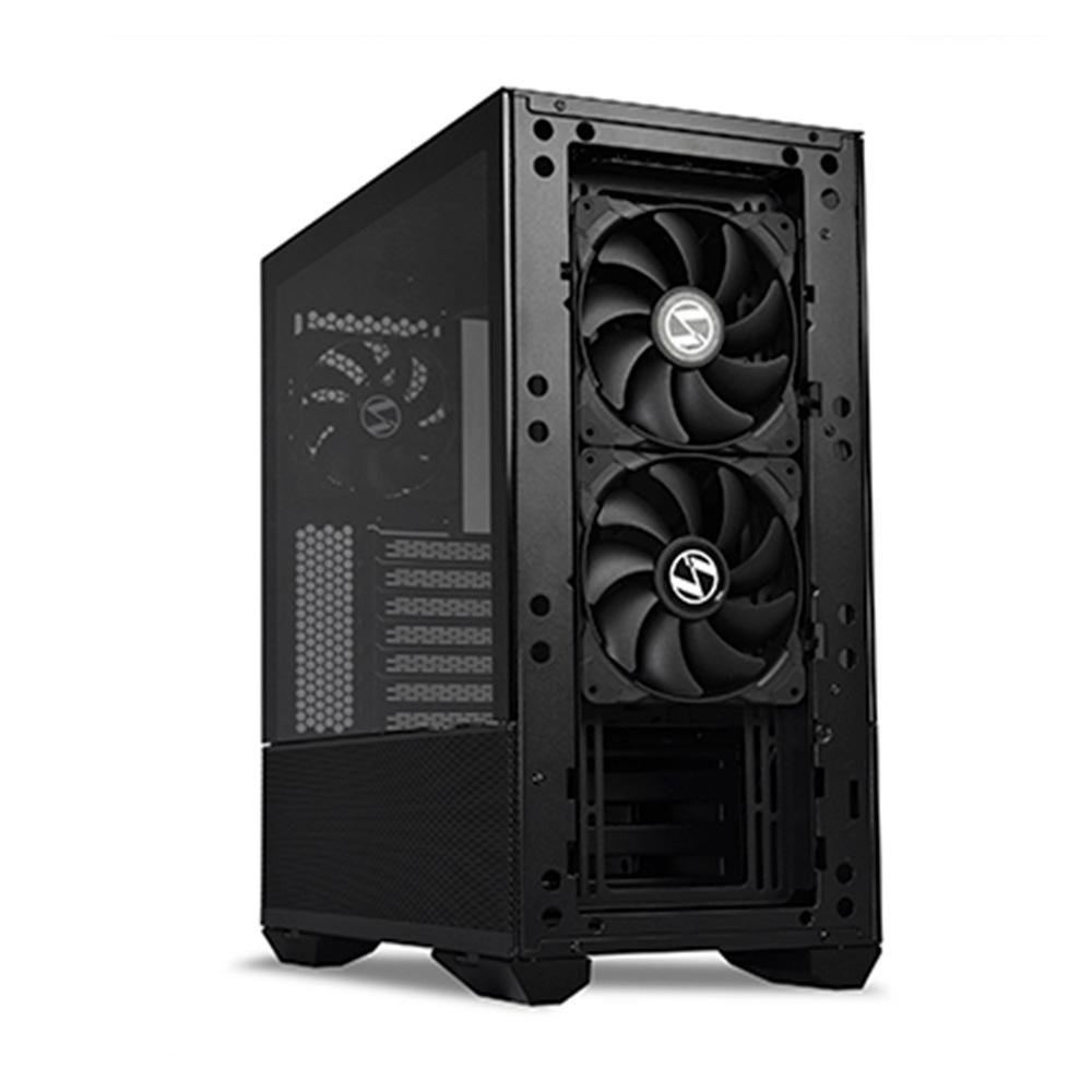 Gabinete Gamer Lancool Lian Li Performance, 2x Fans, Laterais em Vidro Temperado, USB-C, Preto - LANCOOL II MESH C PERFORMANCE-X