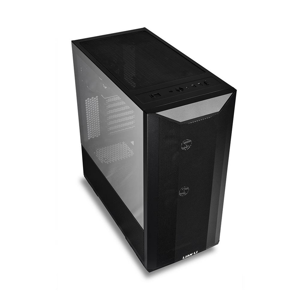 Gabinete Gamer Lancool Lian Li Performance, 2x Fans, Laterais em Vidro Temperado, USB-C, Preto - LANCOOL II MESH C PERFORMANCE-X