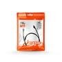 Cabo de Rede Patch Cord CAT.5e Plus Cable,5m, Preto - PC-ETHU50BK