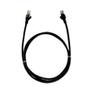 Cabo de Rede Patch Cord CAT.5e Plus Cable,5m, Preto - PC-ETHU50BK