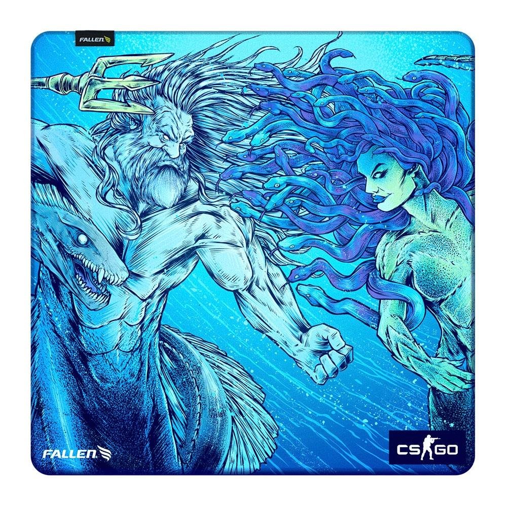 Mousepad Gamer Fallen Cs:go Medusa, Speed+ Grande 450x450mm - MP-FN-CS-ME-SM-GR Mousepad Gamer Fallen Cs:go Medusa, Speed+ Grande 450x450mm - MP-FN-CS-ME-SM-GR