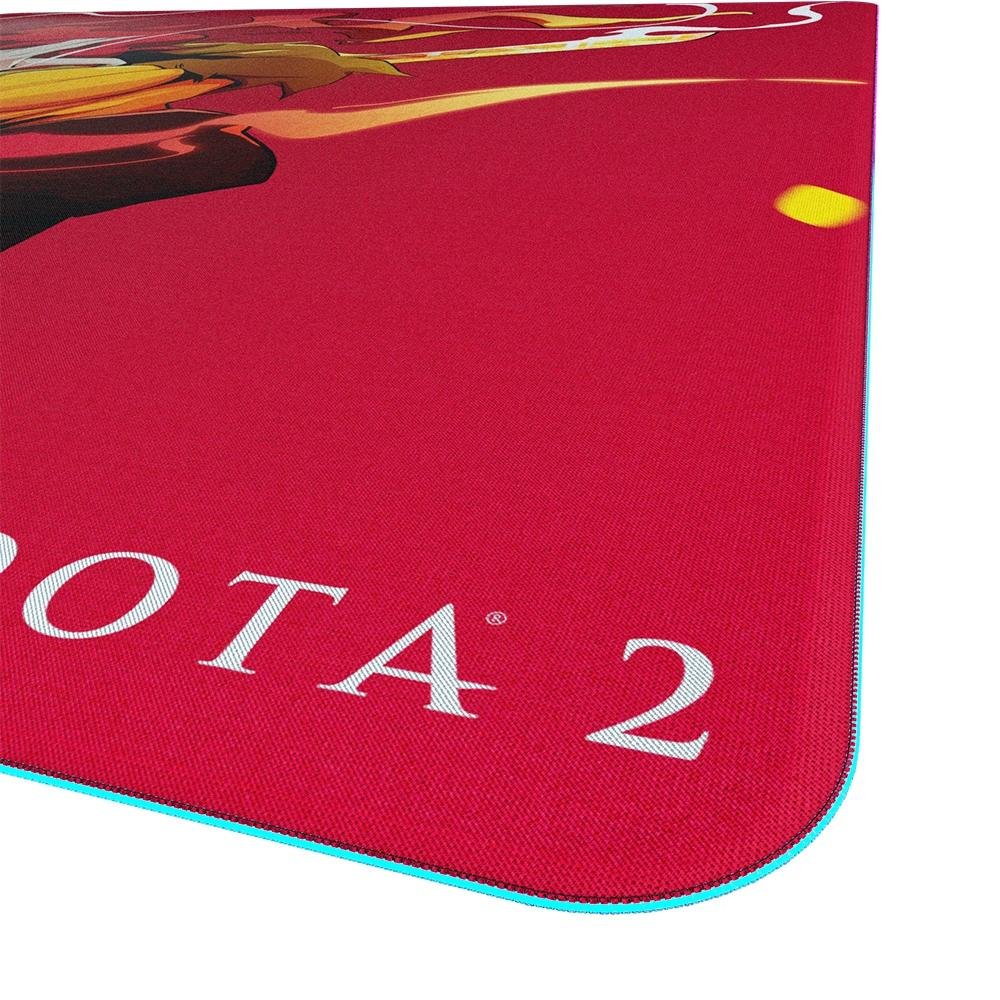 Imagem 4 de 6 do produto Mousepad Gamer Fallen Dota2 Omnislash, RGB, Speed++ Grande 450x450mm - MP-FN-DO-OM-SMM-GR-RG