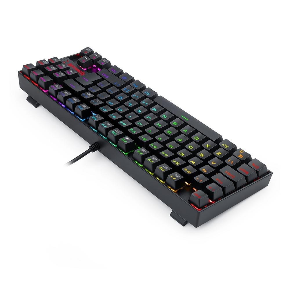 Teclado Magnético Gamer Redragon Kumara Pro, Anti-Ghosting, RGB, Switch Blue, ABNT2, Preto - K552RGB-PRO (PT-BLUE) Teclado Magnético Gamer Redragon Kumara Pro, Anti-Ghosting, RGB, Switch Blue, ABNT2, Preto - K552RGB-PRO (PT-BLUE)