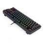 Teclado Magnético Gamer Redragon Kumara Pro, Anti-Ghosting, RGB, Switch Blue, ABNT2, Preto - K552RGB-PRO (PT-BLUE)