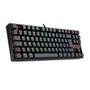 Teclado Magnético Gamer Redragon Kumara Pro, Anti-Ghosting, RGB, Switch Blue, ABNT2, Preto - K552RGB-PRO (PT-BLUE)