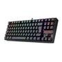 Teclado Magnético Gamer Redragon Kumara Pro, Anti-Ghosting, RGB, Switch Blue, ABNT2, Preto - K552RGB-PRO (PT-BLUE)