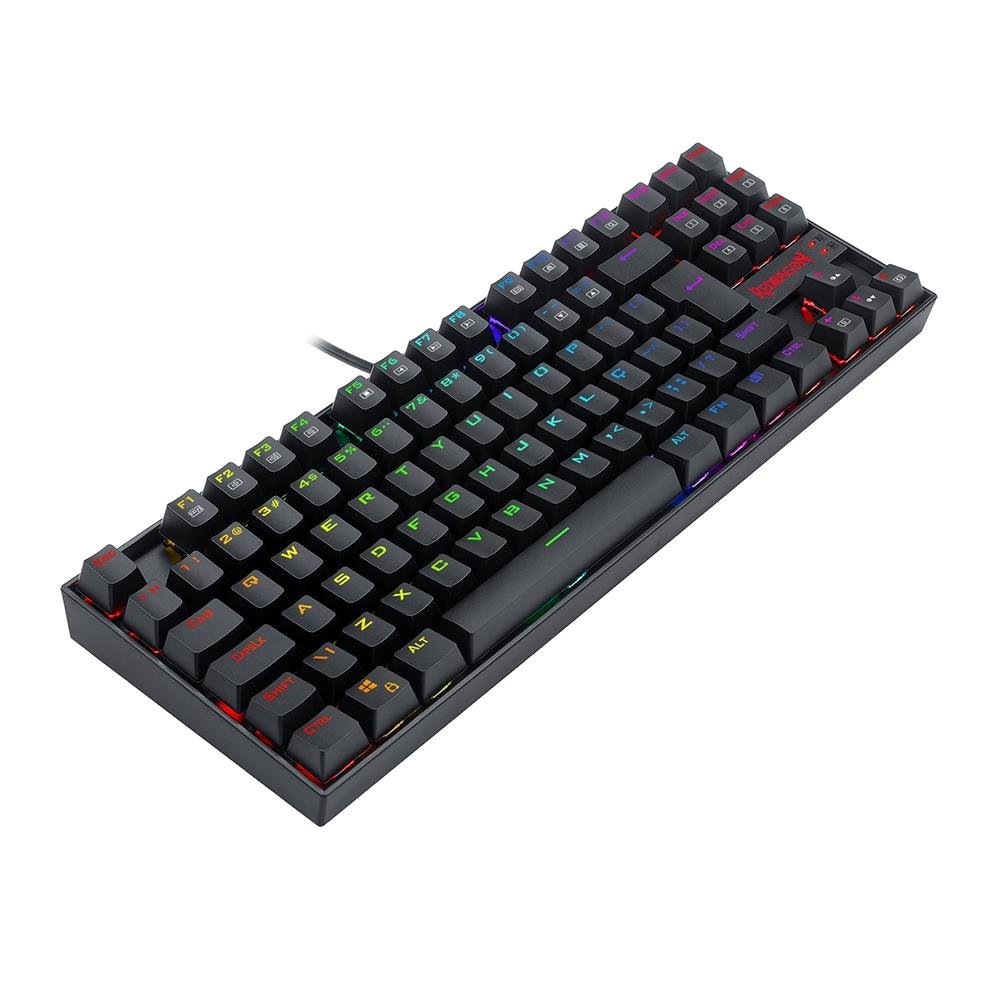 Teclado Magnético Gamer Redragon Kumara Pro, Anti-Ghosting, RGB, Switch Blue, ABNT2, Preto - K552RGB-PRO (PT-BLUE) Teclado Magnético Gamer Redragon Kumara Pro, Anti-Ghosting, RGB, Switch Blue, ABNT2, Preto - K552RGB-PRO (PT-BLUE)