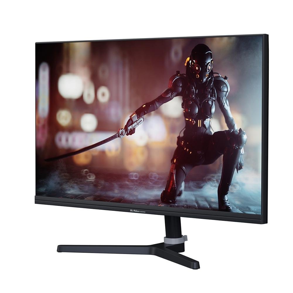 Imagem 2 de 12 do produto Monitor Gamer Curvo Philco 32", Full HD, 165Hz, 1ms, FreeSync, HDR 10, DisplayPort e HDMI, Preto - PMG32C900FG