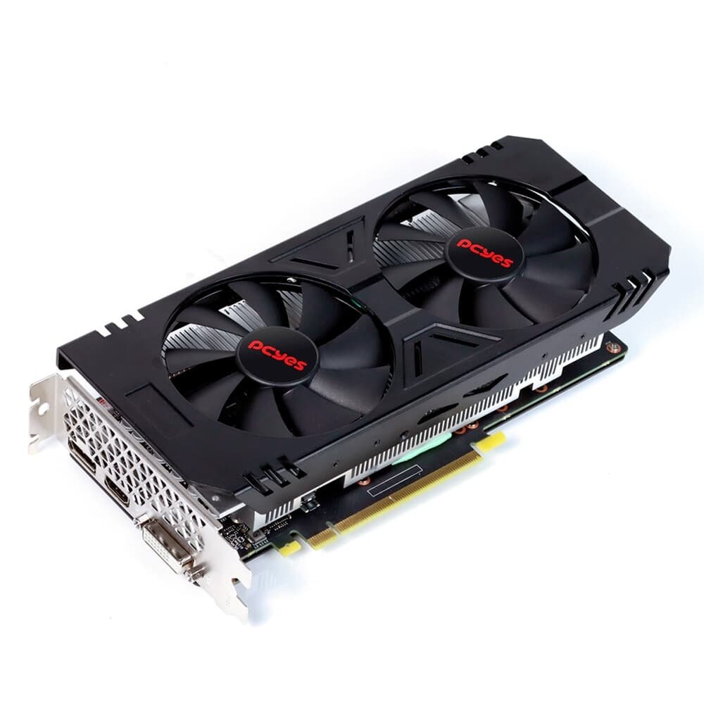 Placa de Vídeo PCyes NVIDIA RTX 2060 Graffiti Series, 6GB, GDDR6, Preto - PA2060RTX6GDF - view 4