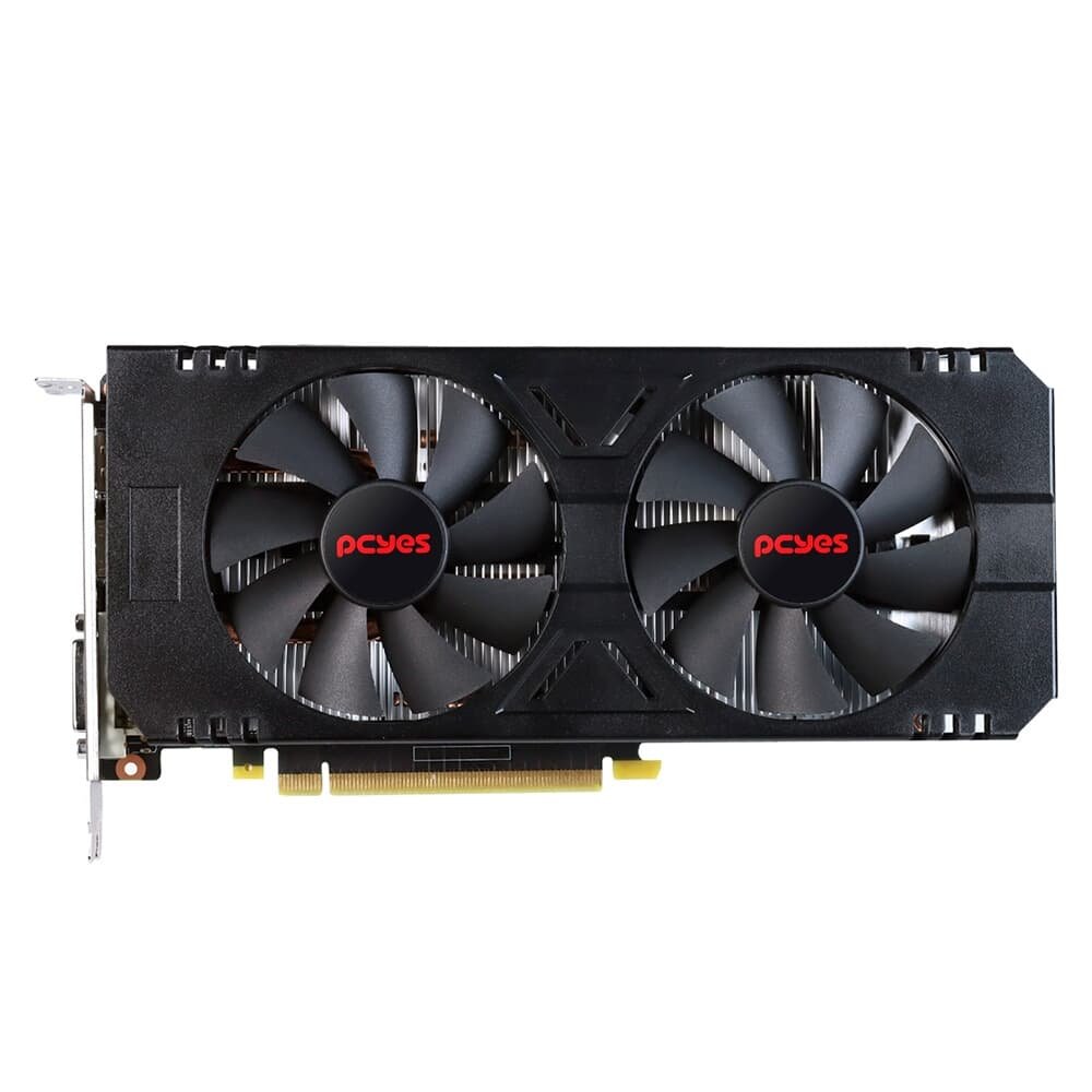 Placa de Vídeo PCyes NVIDIA RTX 2060 Graffiti Series, 6GB, GDDR6, Preto - PA2060RTX6GDF - view 2