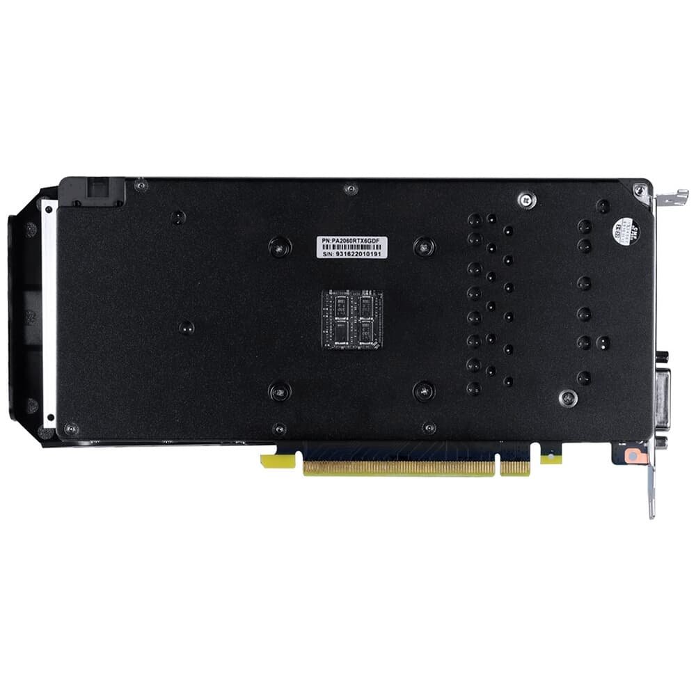 Placa de Vídeo PCyes NVIDIA RTX 2060 Graffiti Series, 6GB, GDDR6, Preto - PA2060RTX6GDF - view 7