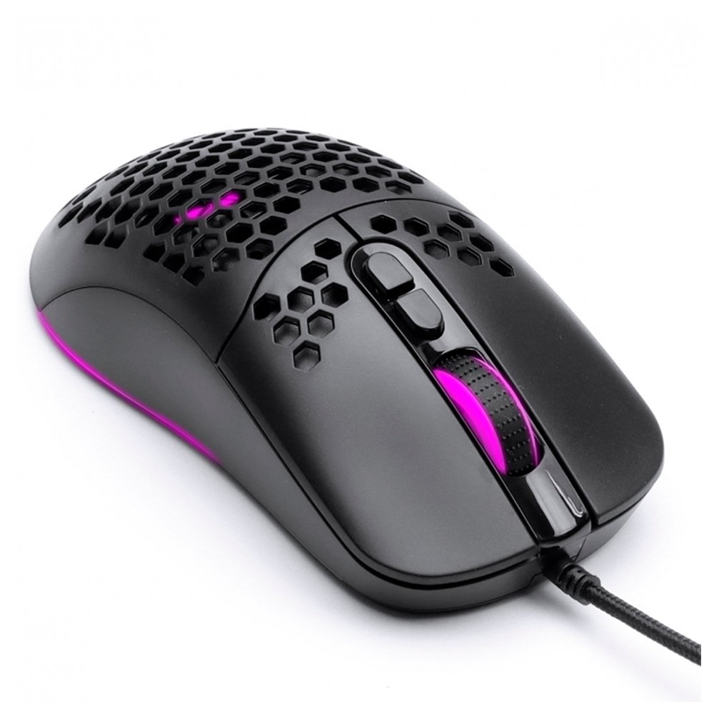 Imagem 4 de 10 do produto Mouse Gamer Óptico Vinik VX Gaming Void, LED RGB, 7600 DPI, Preto - MGV100P