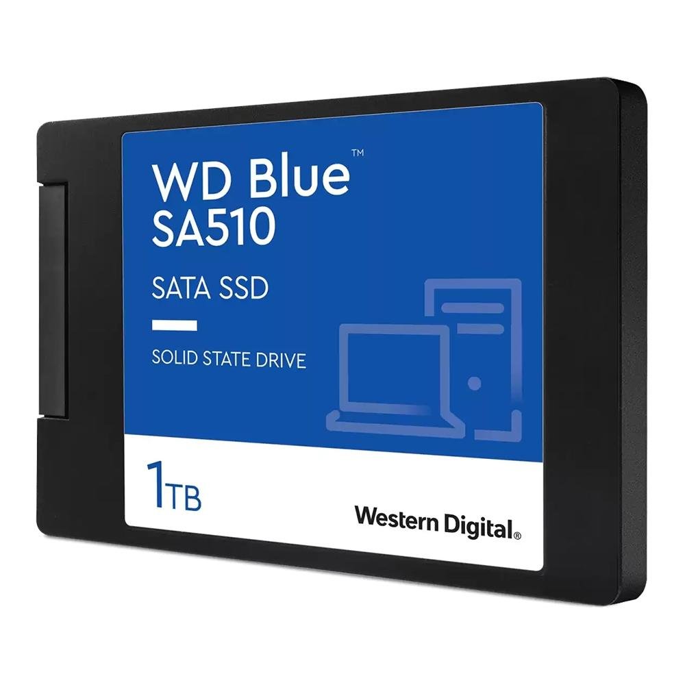 "SSD SanDisk, 1TB, SATA III, 2.5"", Leitura: 560MB/s, Gravação: 520MB/s, Preto - WDS100T3B0A" - view 2