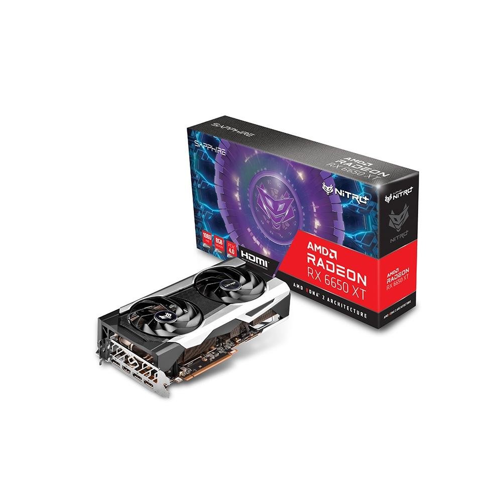Placa de Vídeo Sapphire Nitro+ RX 6650XT | KaBuM!