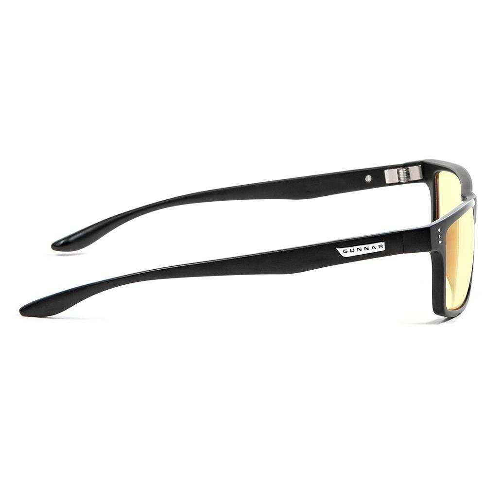 Imagem 3 de 4 do produto Óculos Gunnar Cruz, com Filtro de Luz Azul,  Âmbar Amarelo, Armação Ônix Preto - CRU-00101