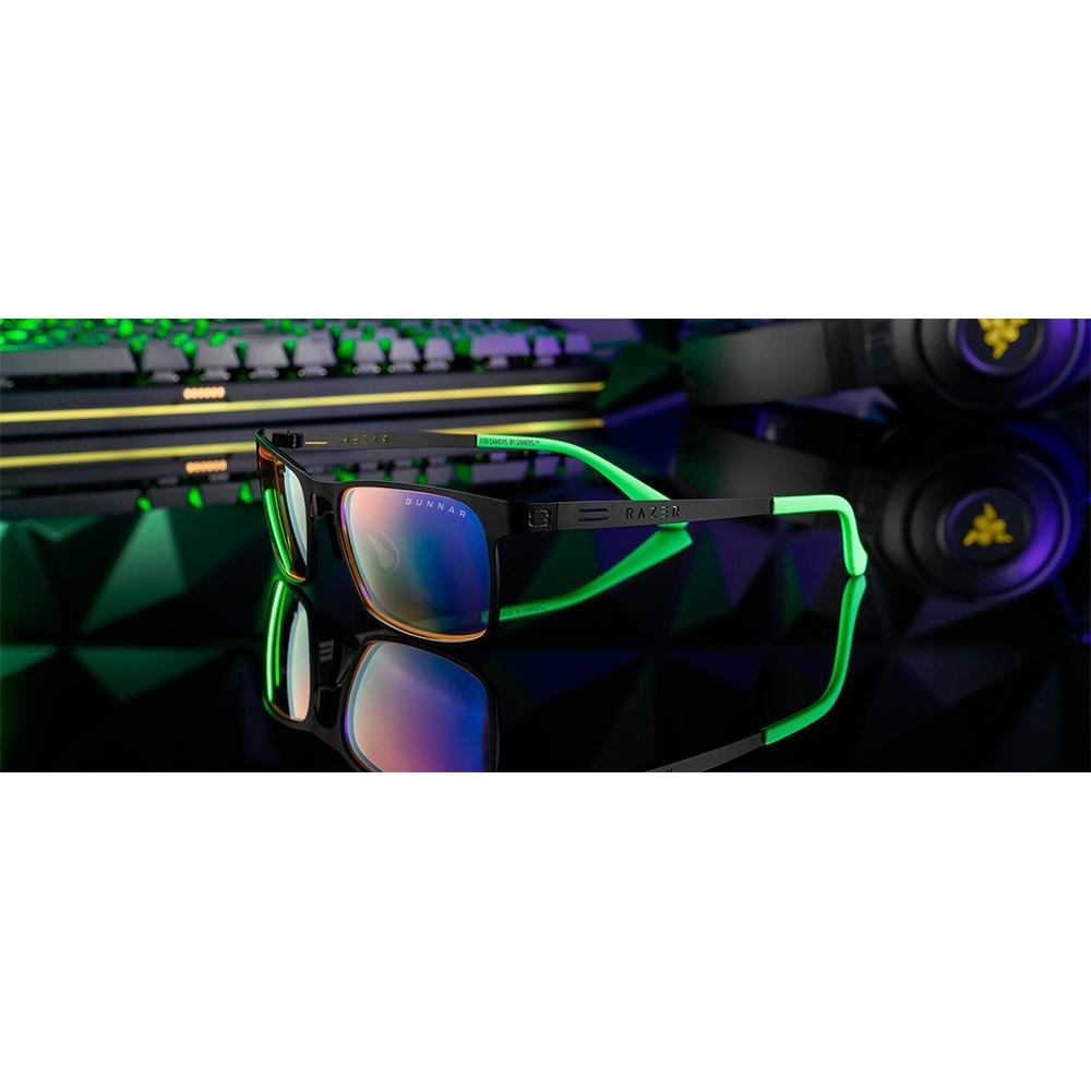 Óculos Gamer Gunnar FPS Mini Razer Edition | KaBuM
