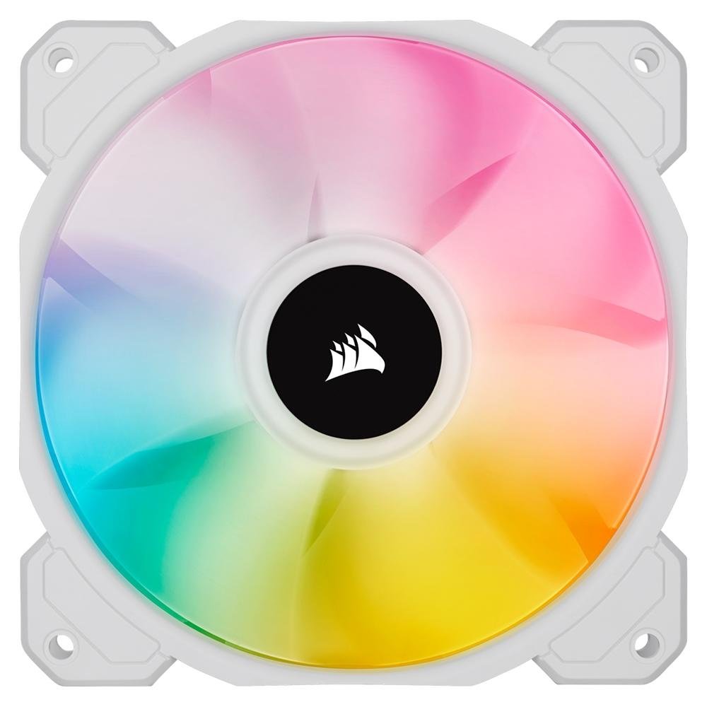 Ventoinha Corsair Elite, 120mm, RGB, Branco - CO-9050136-WW