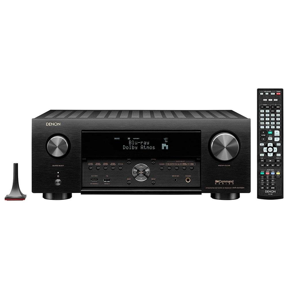 Receiver Denon AVR-X4700H, 9.2 Canais | KaBuM!