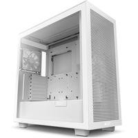 Gabinete NZXT H7 Flow, Mid Tower, ATX, Lateral em Vidro Temperado, 2x Fans, Branco   Construção Simplificada O H7 Flow é um excelente chassis para qua