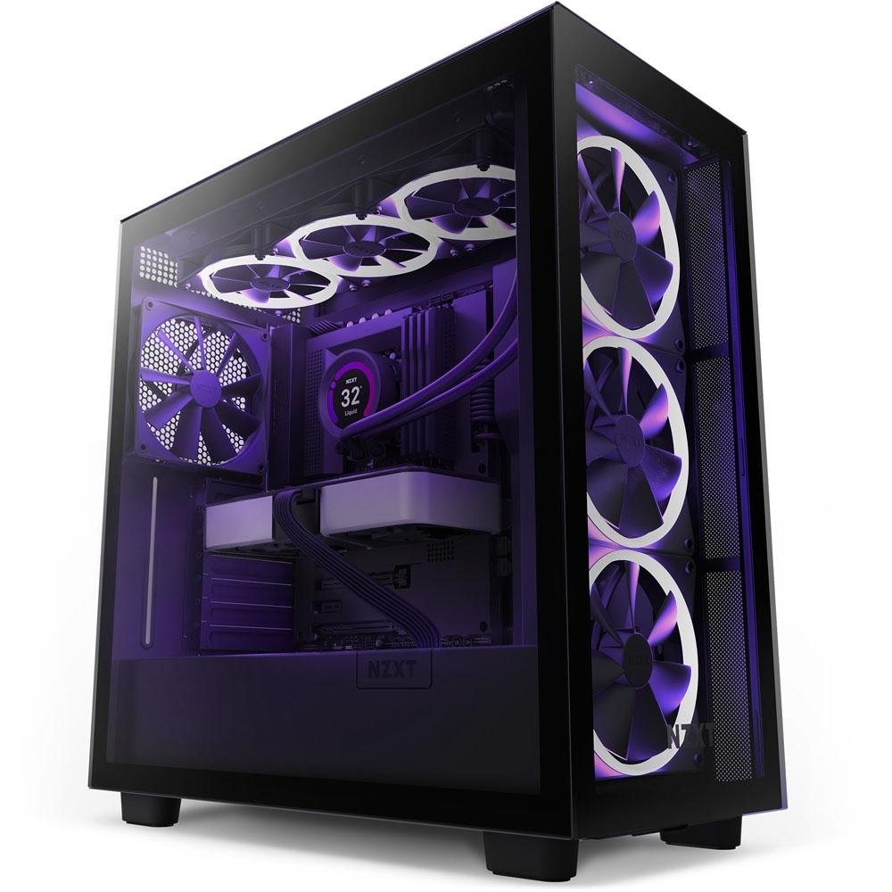 Gabinete NZXT H7 Elite Preto | KaBuM!