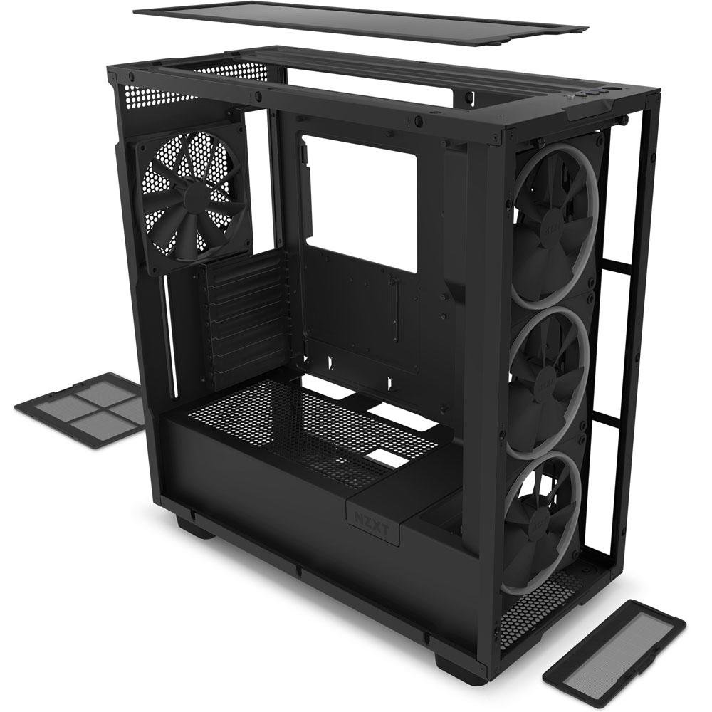 Gabinete NZXT H7 Elite Preto | KaBuM!