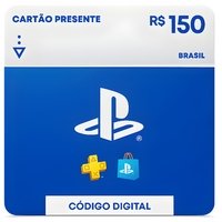 Gift Card PlayStation Store R$150, Digital - Exclusivo Brasil
