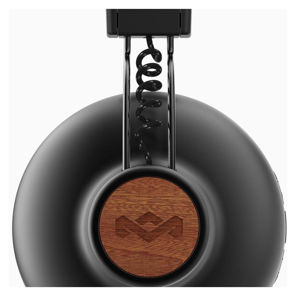 Imagem 6 de 10 do produto Fone de Ouvido Sem Fio House Of Marley Positive Vibration 2, Bluetooth, Drivers 40mm, Preto - FKAM00000700FGR