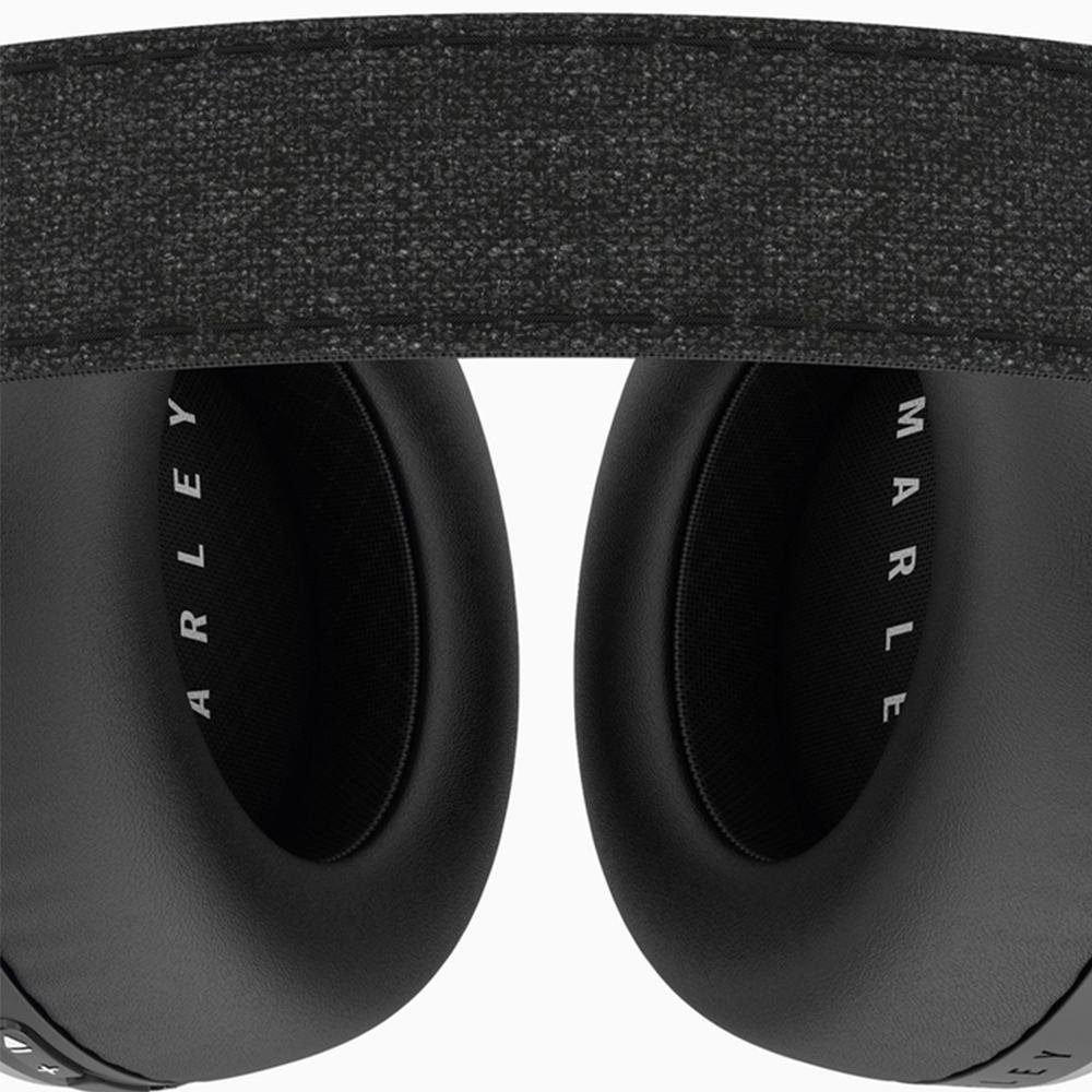 Imagem 5 de 10 do produto Fone de Ouvido Sem Fio House Of Marley Positive Vibration 2, Bluetooth, Drivers 40mm, Preto - FKAM00000700FGR