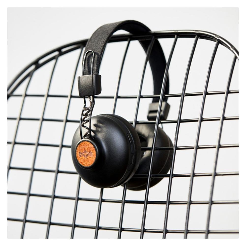 Imagem 9 de 10 do produto Fone de Ouvido Sem Fio House Of Marley Positive Vibration 2, Bluetooth, Drivers 40mm, Preto - FKAM00000700FGR