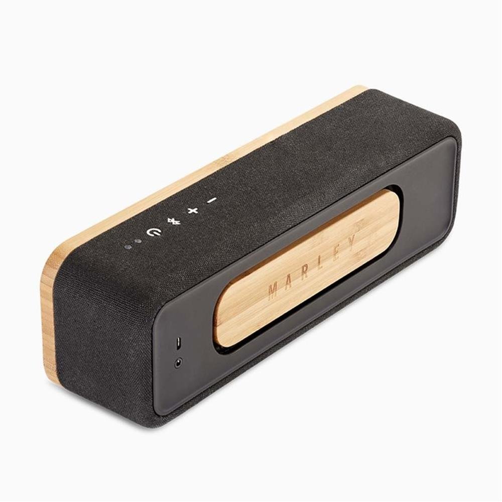 Caixa de Som Portátil House Of Marley Get Together Mini, Bluetooth, 12W, Micro USB, Preto - FKAM00000600FGR
