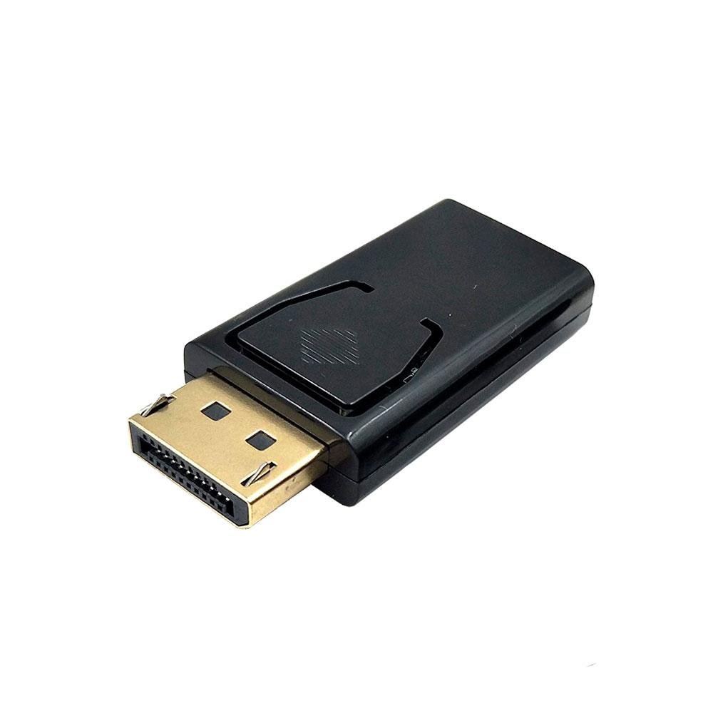 Imagem 3 de 3 do produto Adaptador Displayport para HDMI MD9, 4K, Preto - 9334