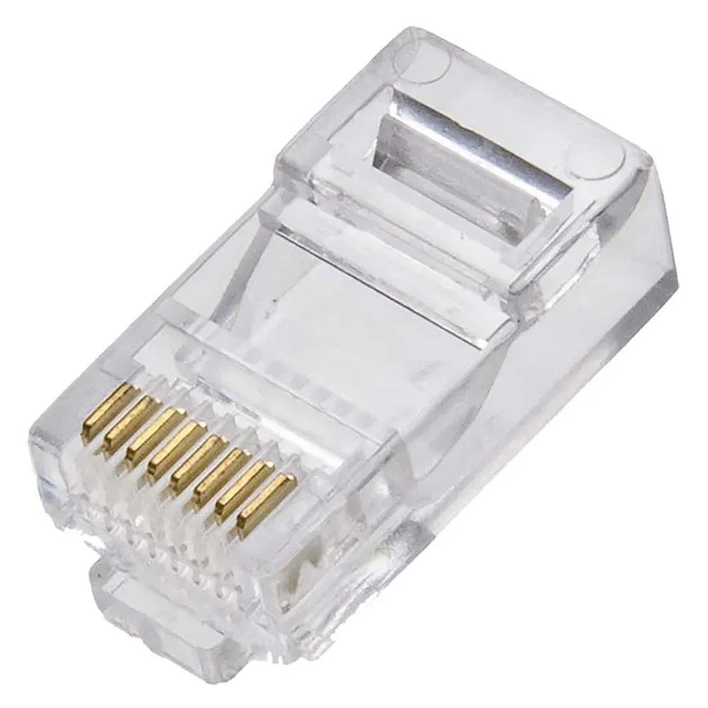 Conector para Cabo RJ45 MD9, Cat6, 10 Unidades - 9318
