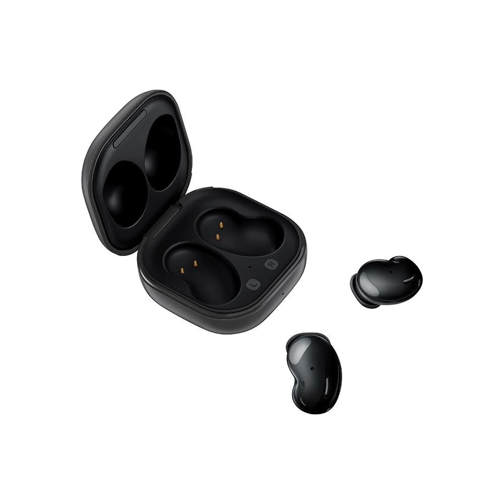 Fone de Ouvido Samsung Galaxy Buds Live, Bluetooth, Cancelamento de Ruído Ativo, Preto Onix - SM-R180NZTPZTO Fone de Ouvido Samsung Galaxy Buds Live, Bluetooth, Cancelamento de Ruído Ativo, Preto Onix - SM-R180NZTPZTO