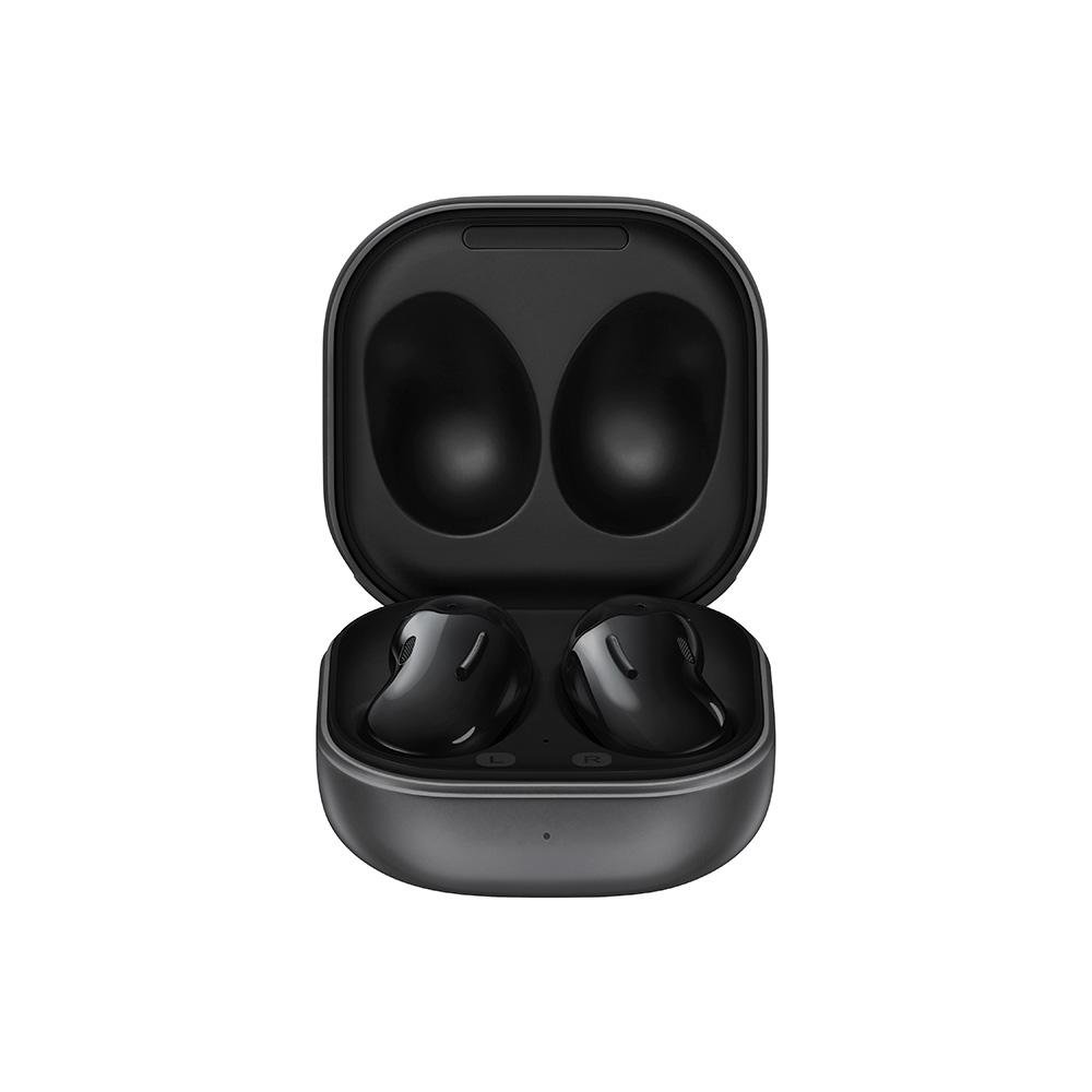 Fone de Ouvido Samsung Galaxy Buds Live, Bluetooth, Cancelamento de Ruído Ativo, Preto Onix - SM-R180NZTPZTO Fone de Ouvido Samsung Galaxy Buds Live, Bluetooth, Cancelamento de Ruído Ativo, Preto Onix - SM-R180NZTPZTO