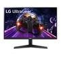 Monitor Gamer LG Ultra Gear 23.8" Full HD, IPS, 144 Hz, 1ms, FreeSync, HDR 10, 99% sRGB, HDMI e DP, Ajuste de Ângulo, Preto - 24GN600-B