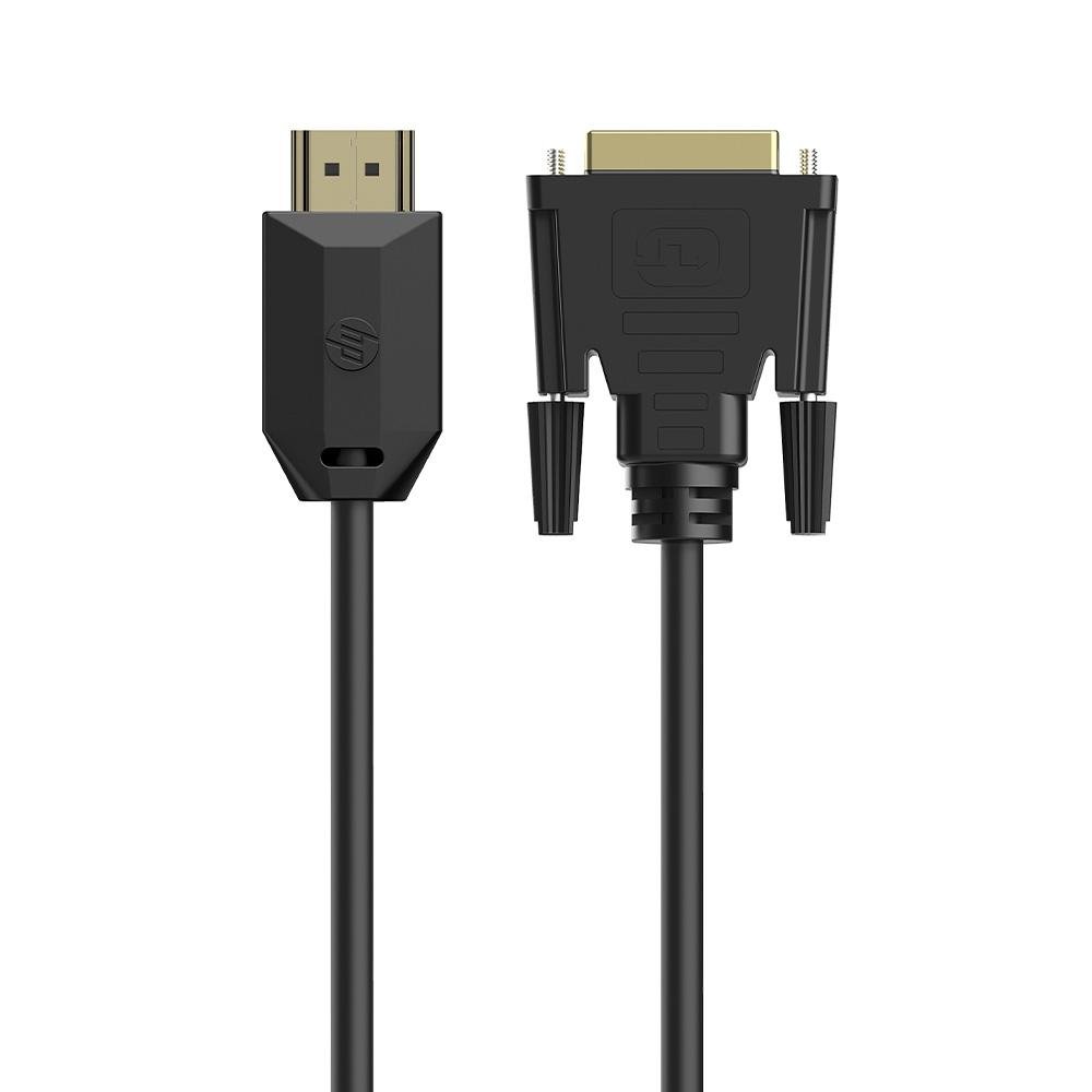 Cabo HDMI x DVI HP, 2M, Preto | KaBuM!