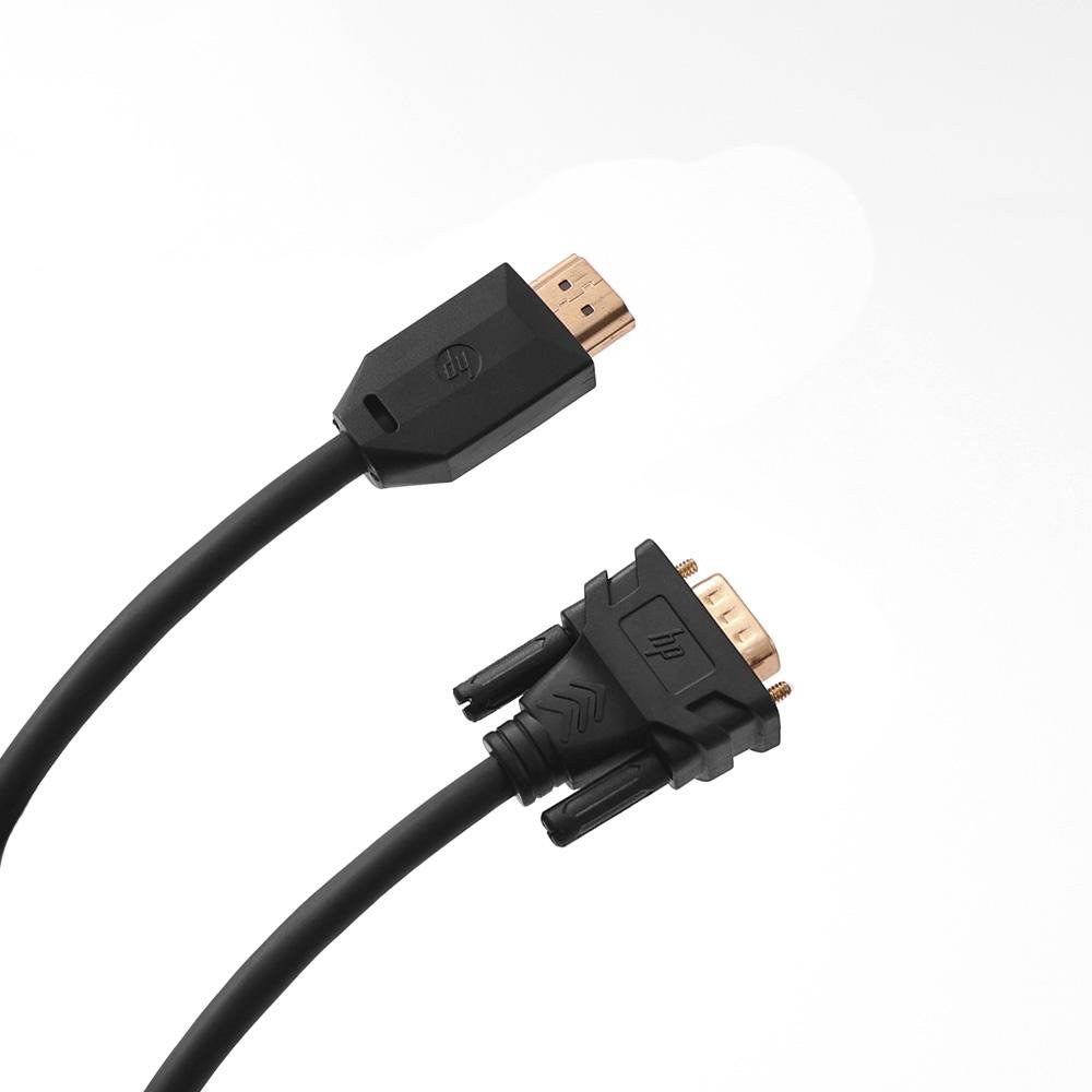 Cabo HDMI x DVI HP, 2M, Preto | KaBuM!