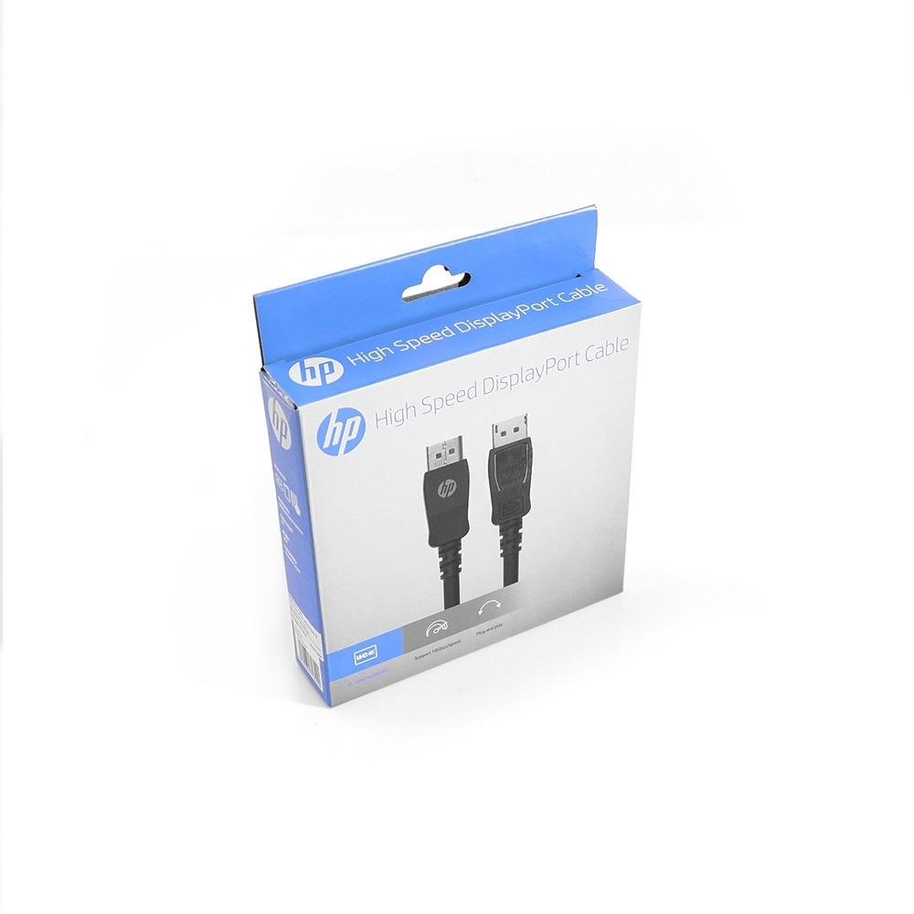 Imagem 2 de 4 do produto Cabo HP Displayport , 2 Metros, Preto, DHC-DP01 - 194T1AA