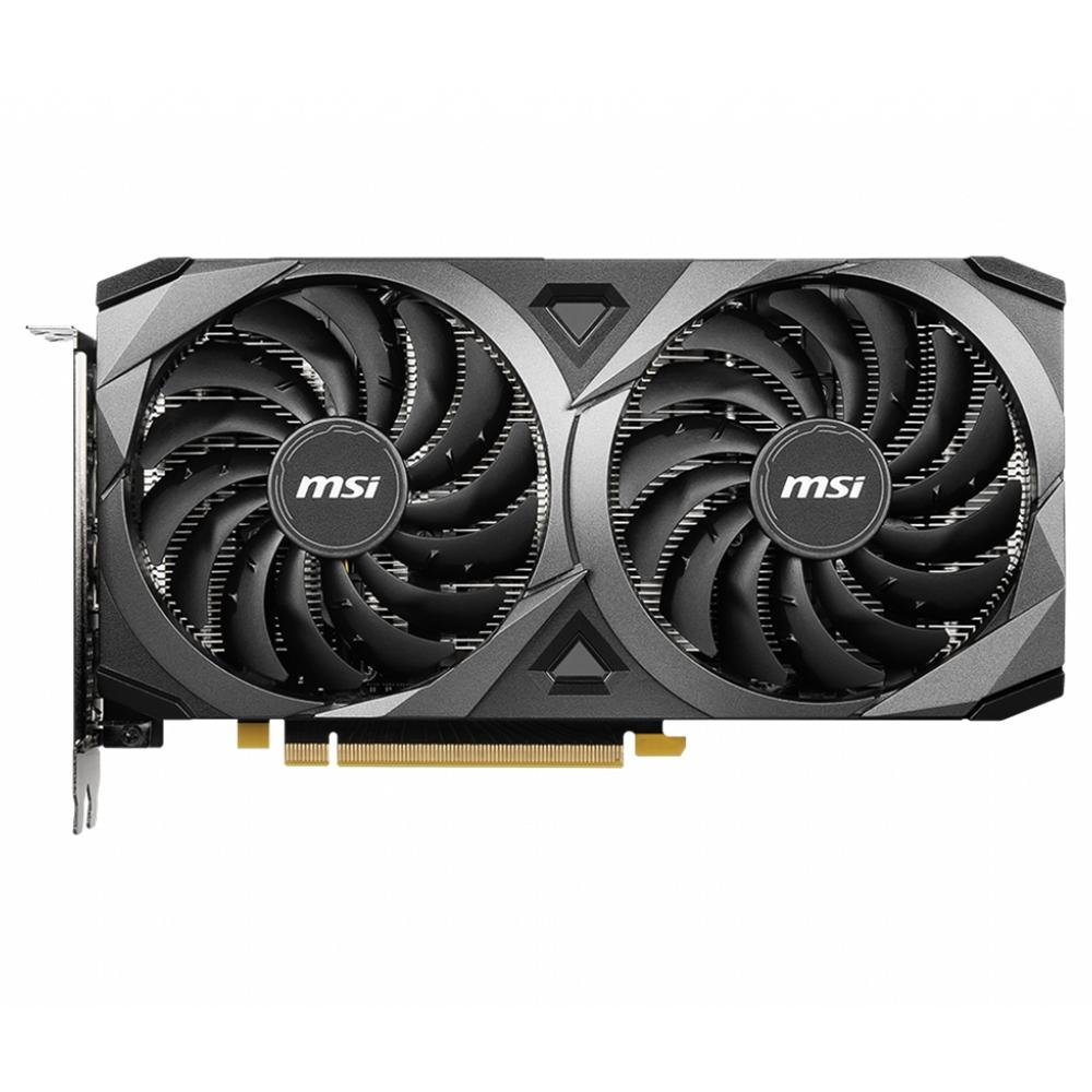 Placa de Vídeo RTX 3060 Ti Ventus OC V1 MSI NVIDIA GeForce, 8GB GDDR6, LHR, DLSS, Ray Tracing
