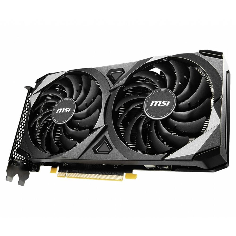 Placa de Vídeo RTX 3060 Ti Ventus OC V1 MSI NVIDIA GeForce, 8GB GDDR6, LHR, DLSS, Ray Tracing