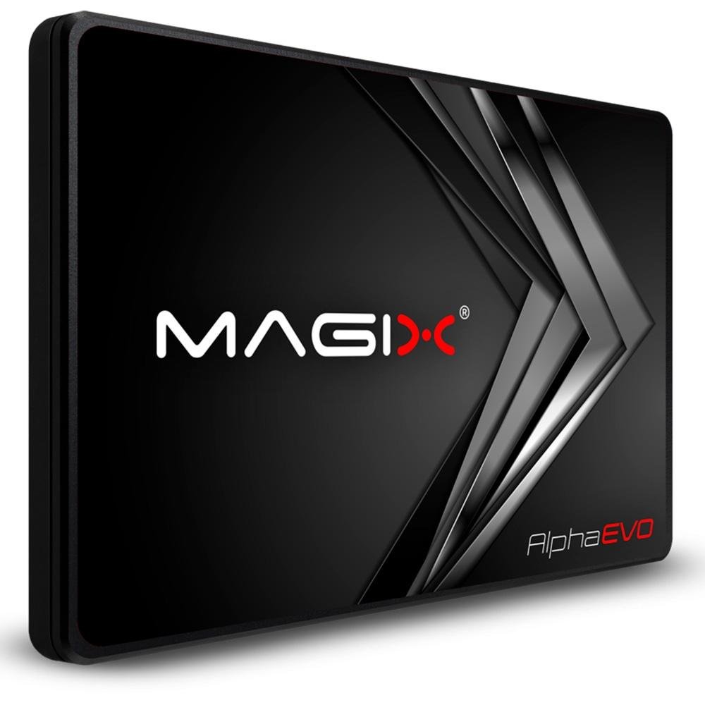 Imagem 2 de 3 do produto SSD 120 GB Magix Alpha EVO, SATA, Leitura: 500MB/s e Gravação: 490MB/s, Preto - ALPHAEVO120 GB
