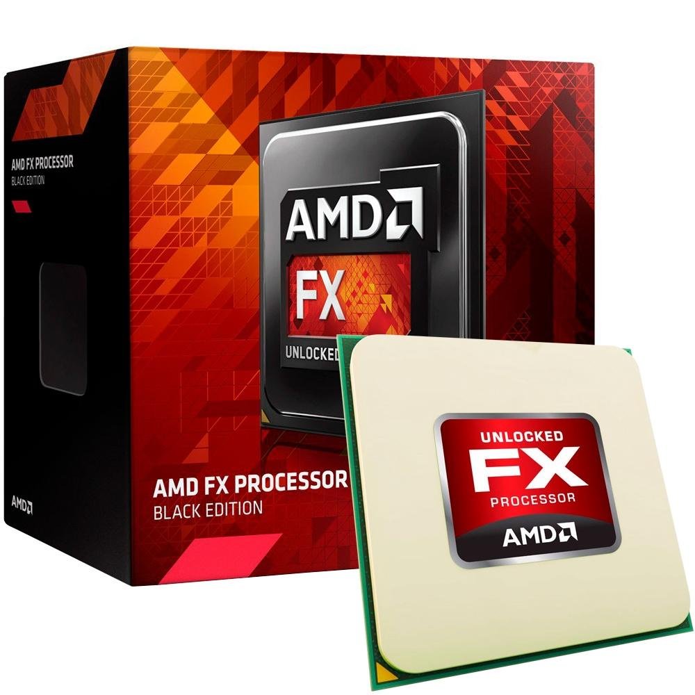 Processador AMD FX 6300 Black, Cache 14MB, 3.5GHz (4.1GHz Max Turbo), AM3+ - FD6300WMHKBOX