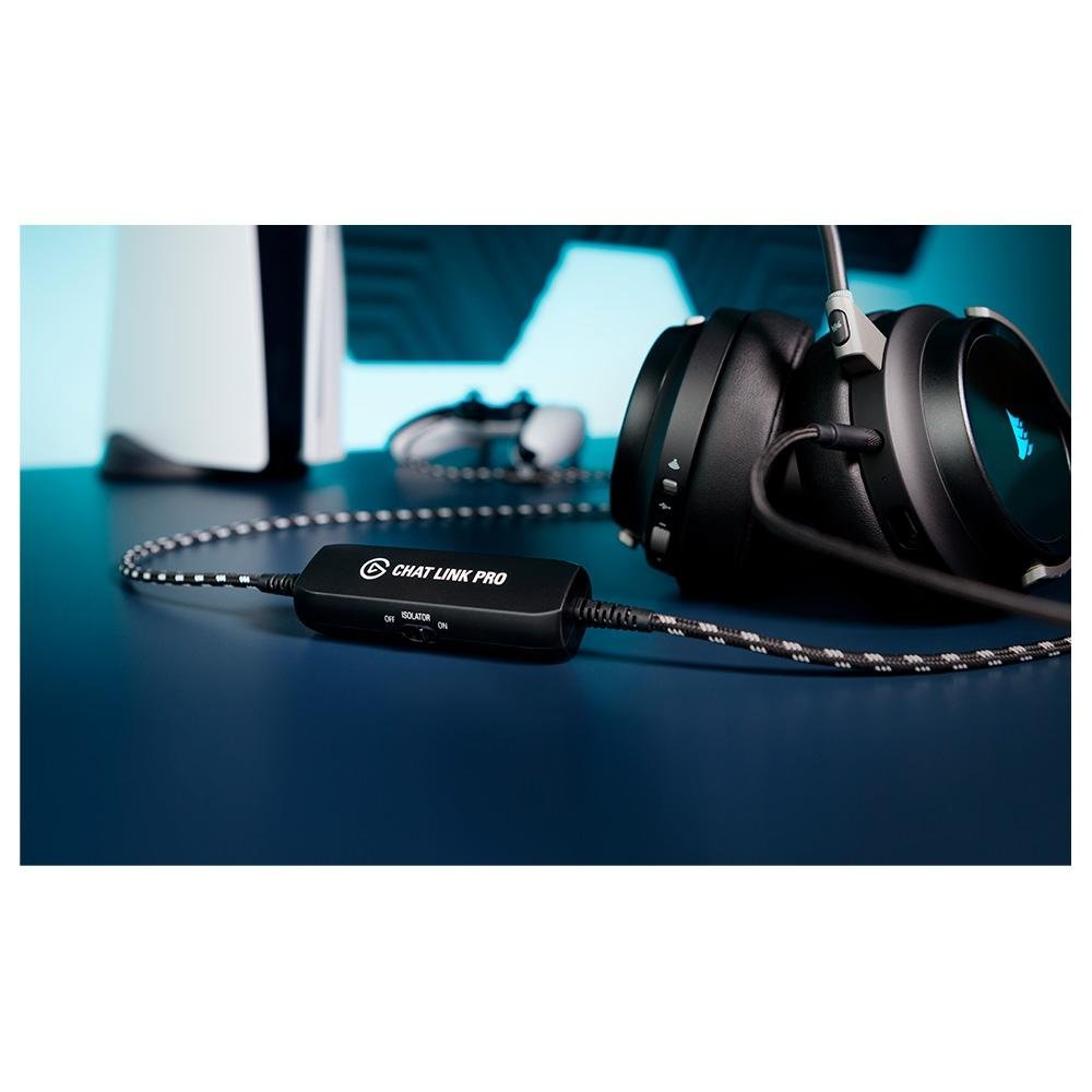 Imagem 4 de 6 do produto Adaptador de Audio Elgato Chat Link Pro, PS5, PS4, Nintendo Switch, Capture Chat de Voz - 10GBC9901