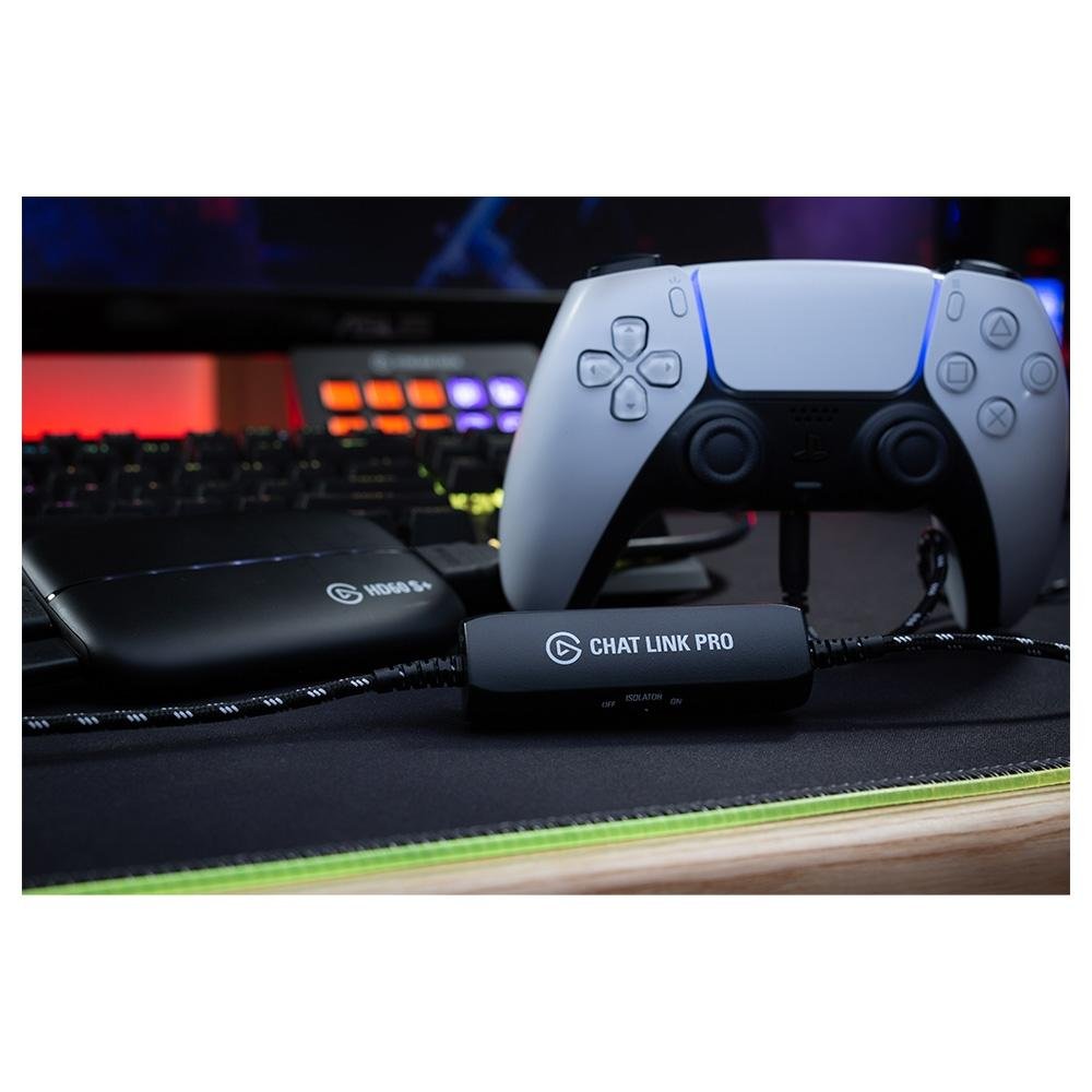 Imagem 5 de 6 do produto Adaptador de Audio Elgato Chat Link Pro, PS5, PS4, Nintendo Switch, Capture Chat de Voz - 10GBC9901