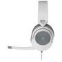 Headset Gamer Corsair HS55 USB/P2, Surround 7.1, Drivers 50mm, Branco - CA-9011266-NA